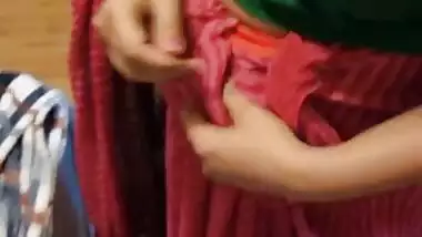 Typical Indian wife blowjob and riding dick of hubby