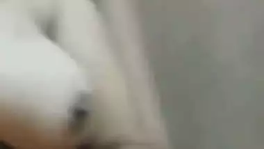 Nude Indian escort babe video making for client