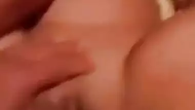 Girl enjoys lover and his friend’s dick in desi threesome