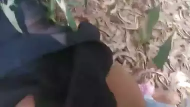 College girl outdoor sex with boyfriend in jungle