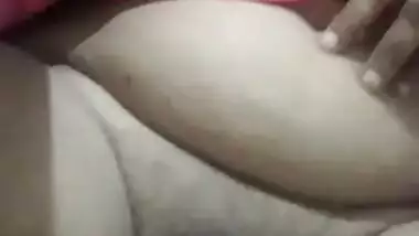 Hairy pussy show selfie video for her Facebook lover