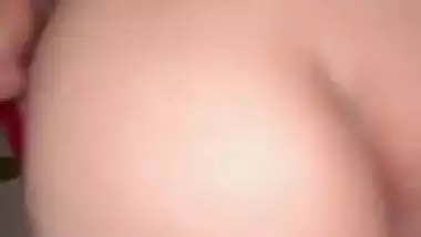 Rough Indian doggy sex of sexy ass girlfriend MMS