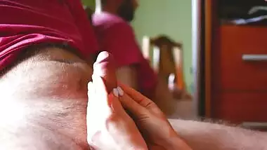 Handjob and Cum